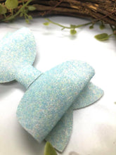 Load image into Gallery viewer, Sea Glass Micro Bead Shimmer Bella Bow