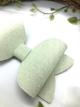Load image into Gallery viewer, Honeydew Micro Bead Shimmer Bella Bow