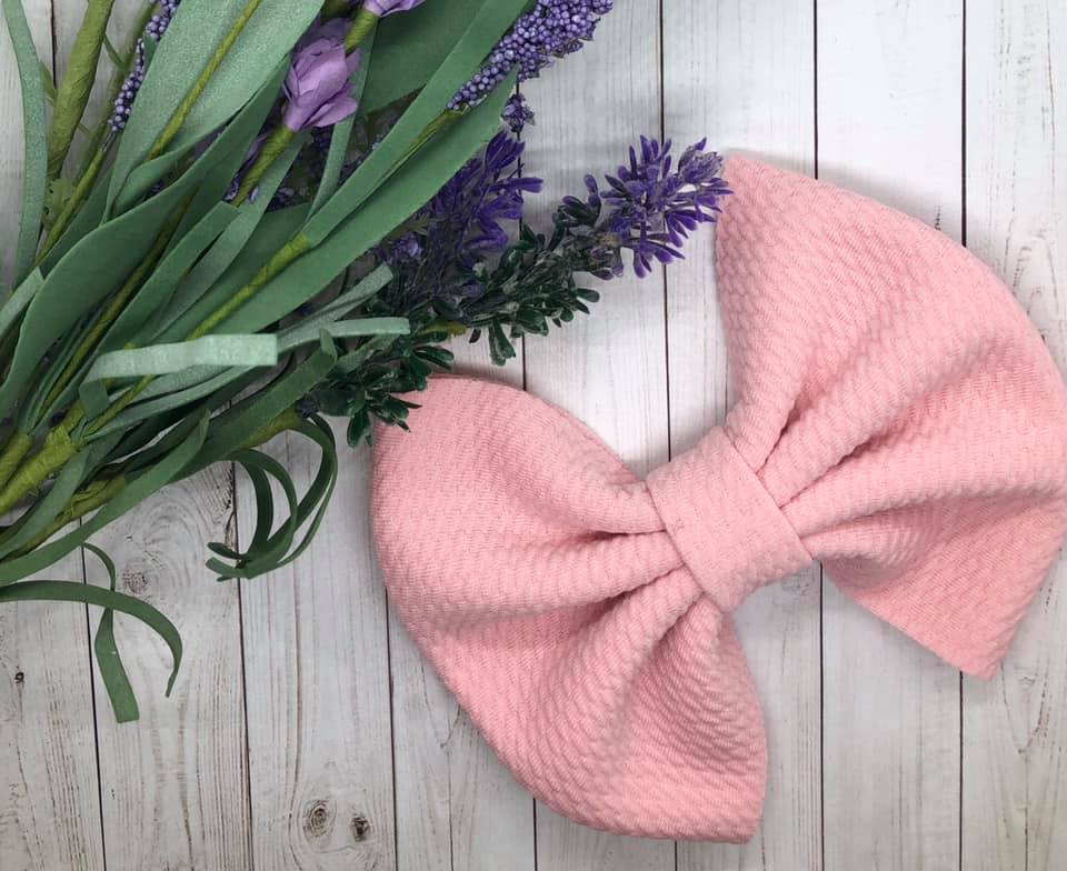 Rose Pink Liverpool Bow