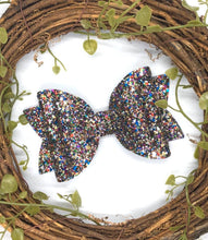 Load image into Gallery viewer, Supernova Glitter Double Loop Bownormous Bow