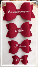 Load image into Gallery viewer, Red Buffalo Plaid Double Loop Bella Bow