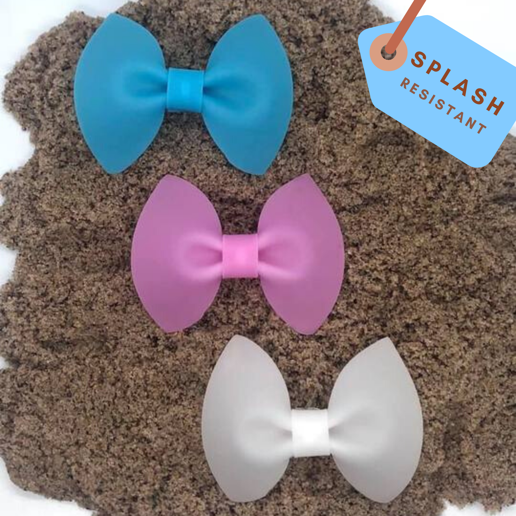 Bitty Pinch Splash Bow Trio