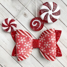 Load image into Gallery viewer, Christmas Magic Bow Peep Bow